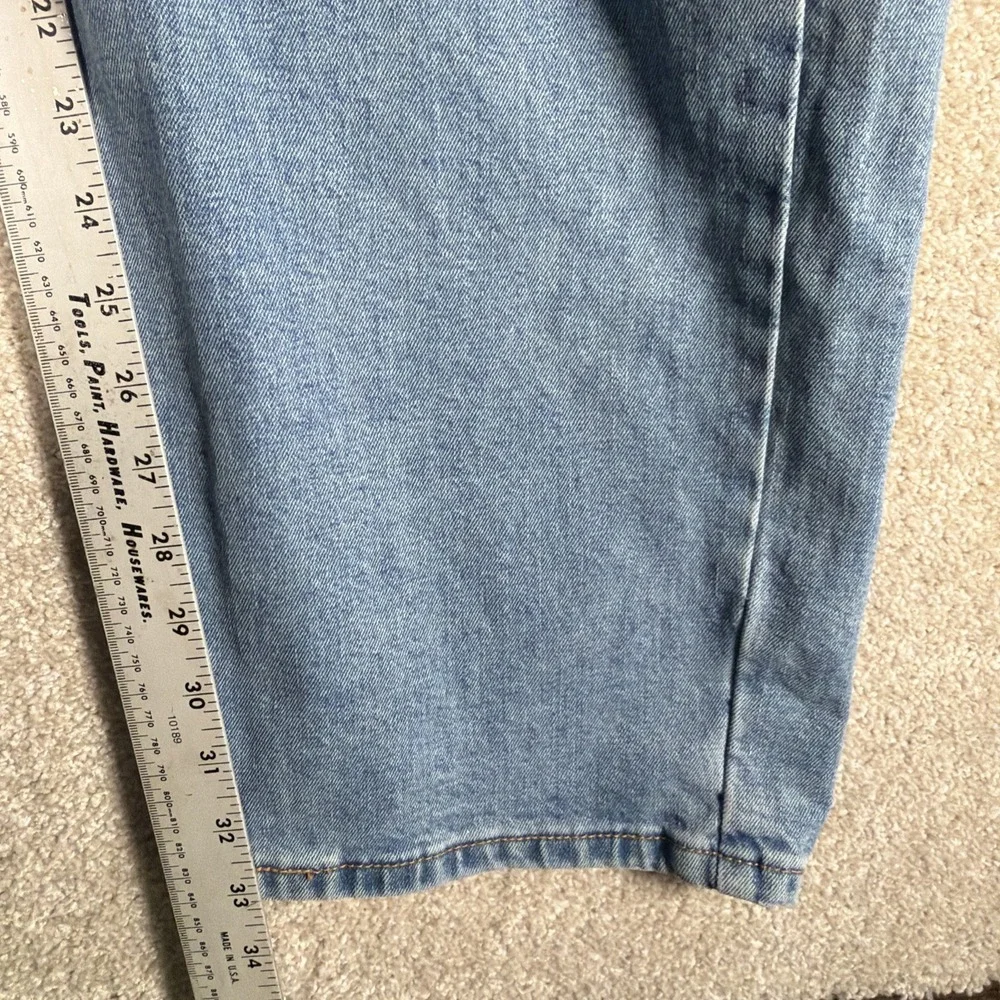 Levis 550 Straight Leg Blue Jeans Mens 42 X‎ 34 (FITS 42 X 33) Denim Cotton